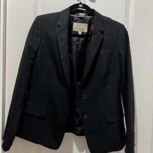 Banana Republic Black Petite Jacket-- perfect for interviewing